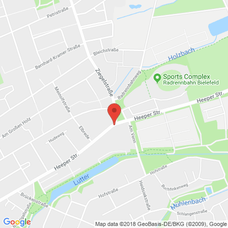 Kartenansicht Q1 Tankstelle Ballweg