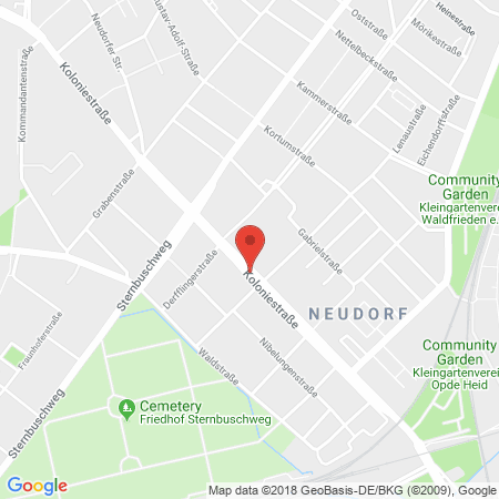 Kartenansicht KHG Tankstellen GmbH