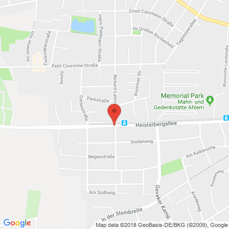 Kartenansicht Esso Tankstelle Udo Vogt GmbH