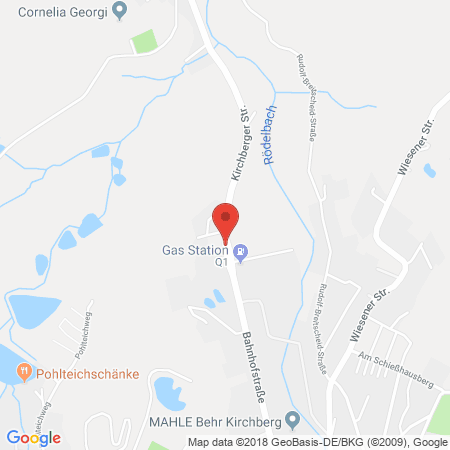 Kartenansicht Q1 Tankstelle Bretschneider & Bruns