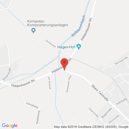 Kartenansicht Tankstelle Ulrich Hempelmann