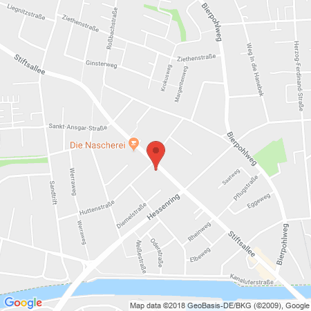 Kartenansicht Westfalen Tankstelle, Axel Klöpper