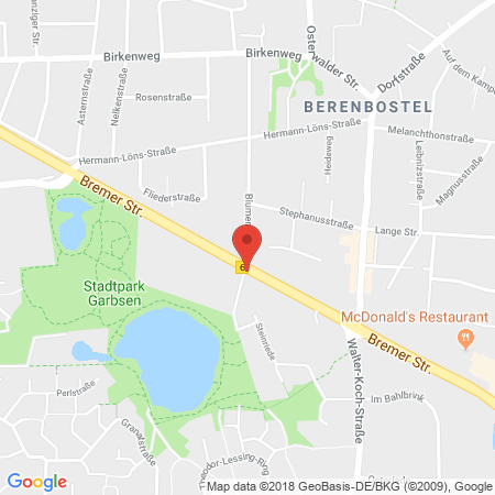 Kartenansicht AutoGasCentrum Garbsen