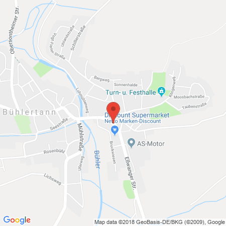 Kartenansicht Johann Pfisterer Autogastankstelle