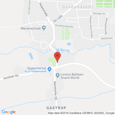 Kartenansicht Esso Station Hülk