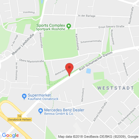 Kartenansicht Ratio Einkaufszentrum