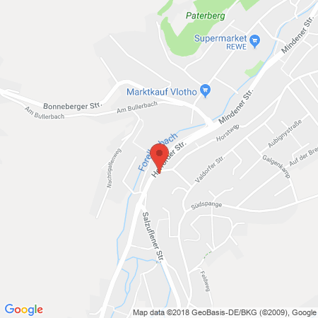 Kartenansicht Westfalen-Tankstelle Sven Hillemeier