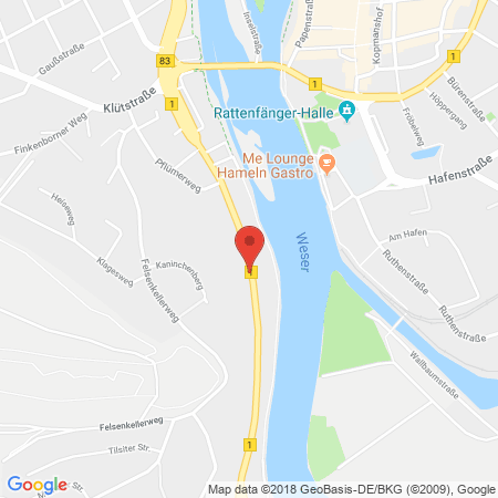 Kartenansicht Westfalen-Tankstelle Discusa, Beratungs- & Betreibs GmbH