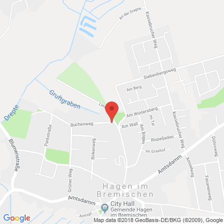 Kartenansicht Esso-Station Arnold Breuer