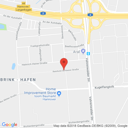 Kartenansicht Felix Großmann Autogas-Betankungsanlage