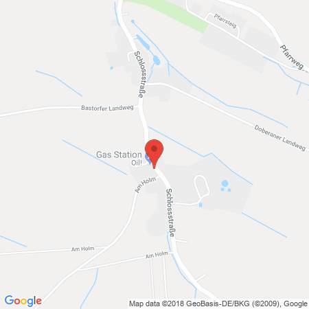 Kartenansicht OIL! Tankstelle Kühlungsborn