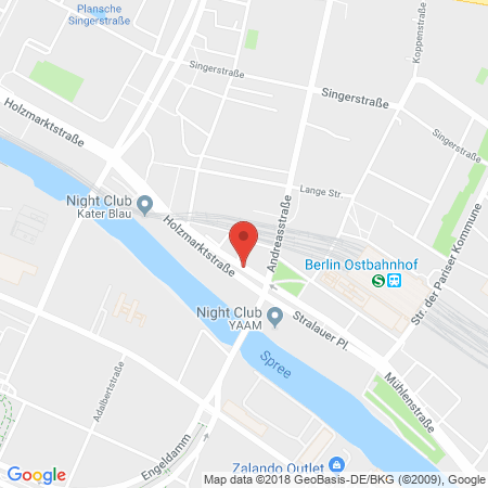 Kartenansicht TOTAL Station