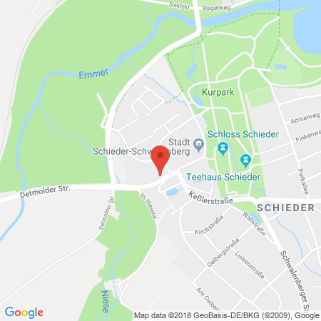 Kartenansicht ARAL-Tankstelle Ute Koch