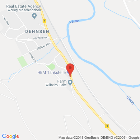 Kartenansicht Autol-Tankstelle Zander