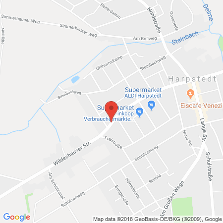 Kartenansicht Tankstelle Thomas Schliesser Jantzon Tankstellen GmbH