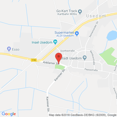 Kartenansicht Esso Tankstelle Lothar Bunz