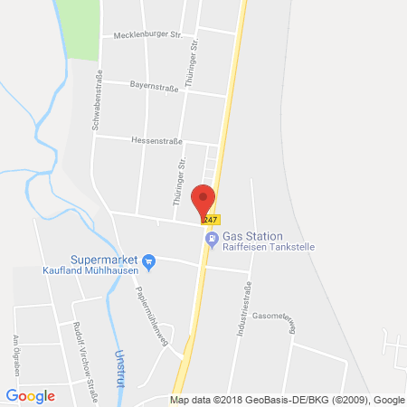 Kartenansicht BFT Tankstelle Ritter