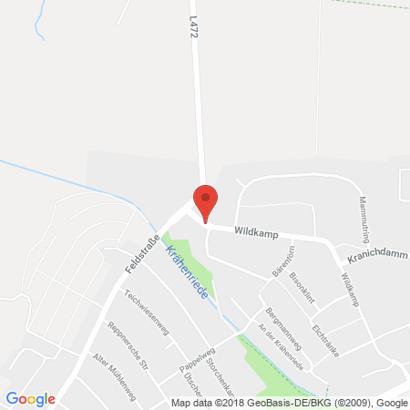 Kartenansicht Jantzon Tankstellen GmbH / Iser