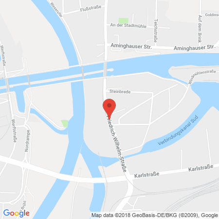 Kartenansicht Automatentankstelle Westphal, Betr. Newco GmbH