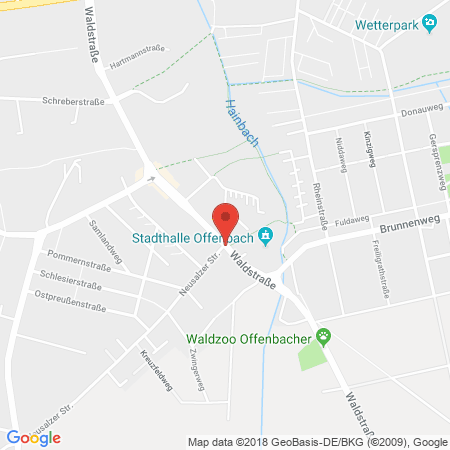 Kartenansicht OMV - Station