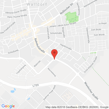 Kartenansicht Esso Station