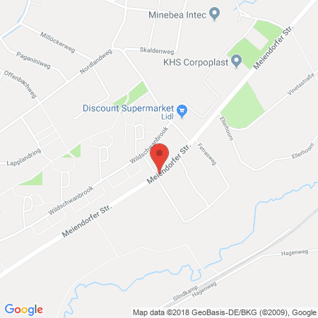 Kartenansicht Nordoel-Station