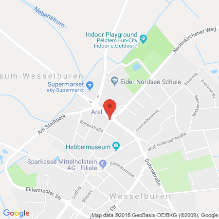 Kartenansicht Peter Paulsen Autogastankstelle