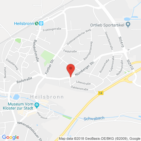 Kartenansicht Esso Station Georg Wittmann