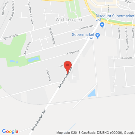 Kartenansicht Saatzucht Flettmar-Wittingen e.G., Raiffeisenwarengen.