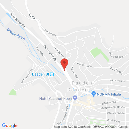 Kartenansicht Calpam Daaden Hartmut Holzhauer