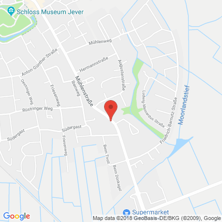 Kartenansicht Tankstelle Mettjes