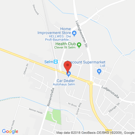 Kartenansicht Westfalen-Tankstelle Angelika Kock