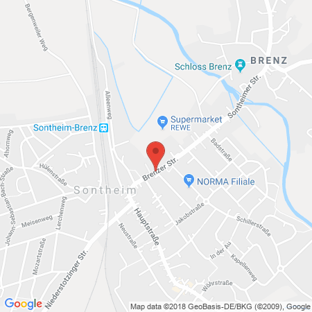 Kartenansicht AVIA-Tankstelle Roswitha Meier