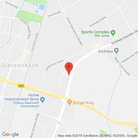 Kartenansicht Petri + Lehr GmbH & Co. KG LPG - Tankstelle