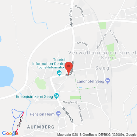 Kartenansicht Kinader Kfz-Werkstatt GbR