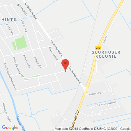 Kartenansicht HIRO Automarkt GmbH