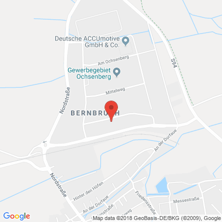 Kartenansicht Hommel GmbH Autolackierung & KfZ-Instandsetzung