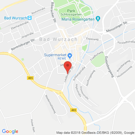 Kartenansicht Aral Station Ölhaf GmbH