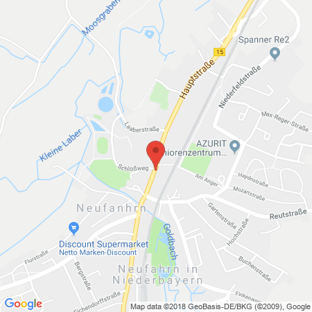 Kartenansicht AVIA Tankstelle Ulrich Oberhuber