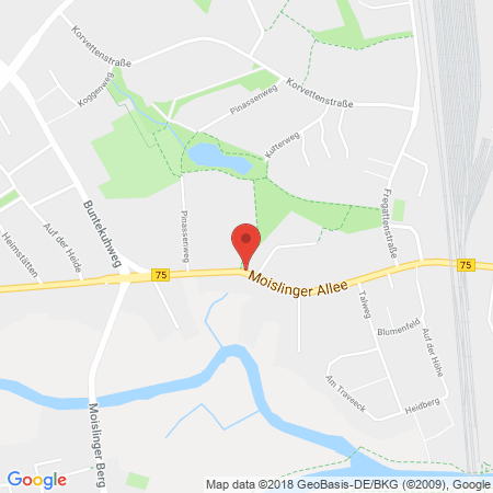 Kartenansicht OIL Tankstelle Lübeck, Christian Meyer