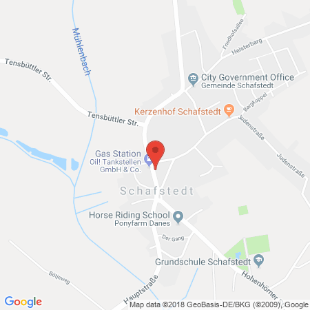 Kartenansicht OIL Tankstelle Schafstedt, Jens Ruge
