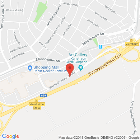 Kartenansicht Autohaus Hoock