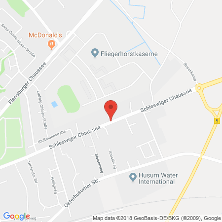 Kartenansicht Shell-Tankstelle