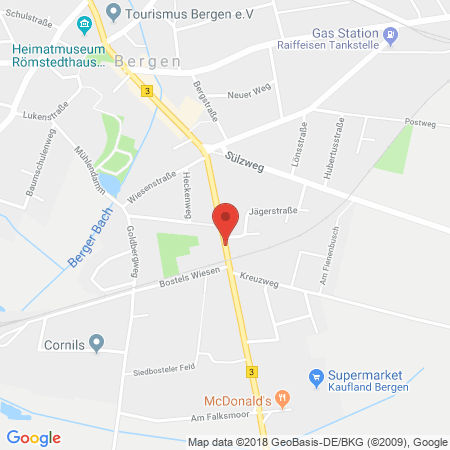 Kartenansicht LTG Tankstelle