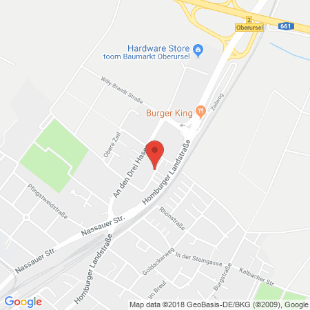 Kartenansicht Gas Service De GmbH Automatentankstelle