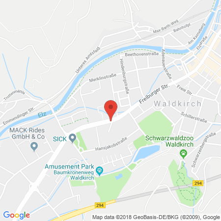 Kartenansicht Esso Station Emil Ruf Inh. Barbara Fackler