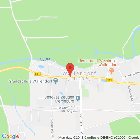 Kartenansicht STAR Tankstelle Merseburg