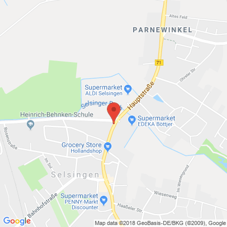 Kartenansicht ESSO Tankstelle