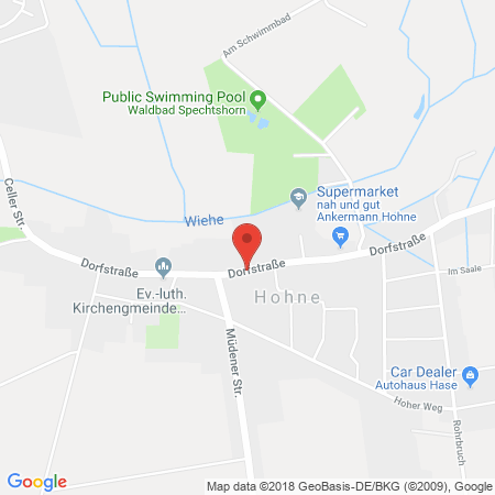 Kartenansicht Gert Stilke TSH-Tankstelle