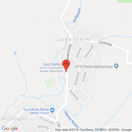 Kartenansicht Avia Tankstelle